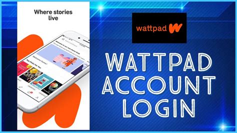 wattpad login in